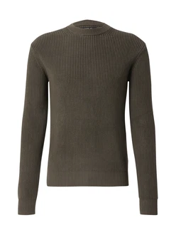 REPLAY Pullover Mesh oliv
