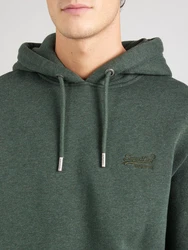 Superdry Sweatshirt Essential Logo Hoodie dunkelgrün/grün