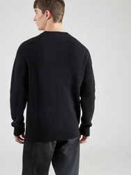 REPLAY Pullover Mesh schwarz
