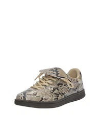Sneaker beige / dunkelbeige / schwarz