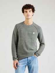 GARCIA Pullover Regular Fit grün/schwarz