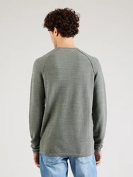 GARCIA Pullover Regular Fit grün/schwarz