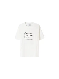 T-Shirt grn / schwarz / naturwei