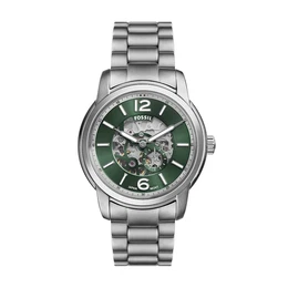 Uhr 'Heritage' grn / silber