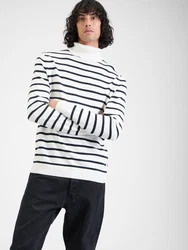 Only & Sons Pullover 'ONSALEX' schwarz/wei