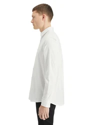 SCOTCH & SODA Hemd Langarmhemd weiß