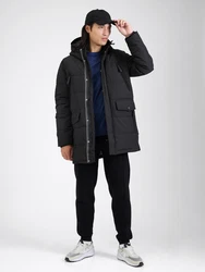 CAMP DAVID Jacke (1-St) schwarz/wei