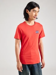 LEVI'S T-Shirt '2 Pack Crewneck Graphic' navy/rot/schwarz/wei
