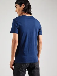 LEVI'S T-Shirt '2 Pack Crewneck Graphic' dunkelblau/rot/schwarz/wei