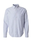 GANT Hemd Reg Oxford Stripe Shirt blau/pastellblau/hellrot