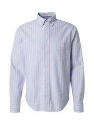 GANT Hemd Reg Oxford Stripe Shirt blau/pastellblau/hellrot