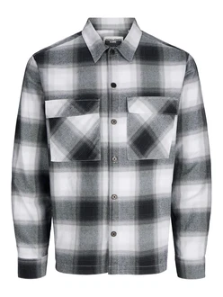 JACK & JONES Jacke JCOCHARLIE graumeliert/schwarz/weiß JACK & JONES Jacke JCOCHARLIE graumeliert/schwarz/weiß
