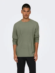 ONLY & SONS Pullover oliv