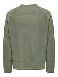 ONLY & SONS Pullover oliv