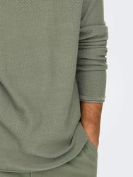 ONLY & SONS Pullover oliv