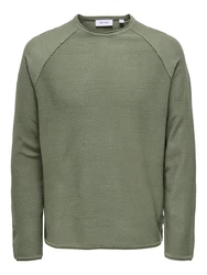 ONLY & SONS Pullover oliv