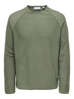 ONLY & SONS Pullover oliv ONLY & SONS Pullover oliv