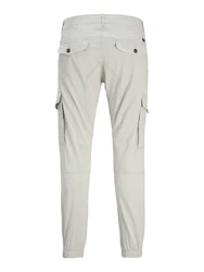 Jack & Jones Cargohose JJIPaul JJFLake (1-tlg) hellgrau