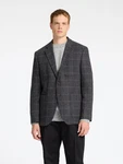 SELECTED HOMME Sakko brokat/dunkelgrau/weiß