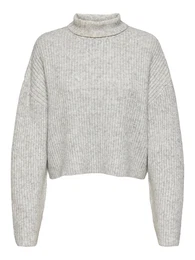 Svetr 'Melanie' světle šedá / šedý melír
