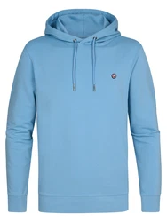 Petrol Industries Sweatshirt 'Driftwood' himmelblau/dunkelblau/rot/weiß