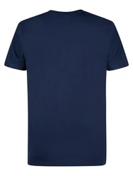 Petrol Industries Rundhalsshirt mit Logo marineblau