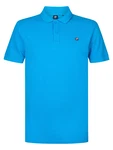 Petrol Industries Poloshirt 'Dolphin' himmelblau/rot/wei