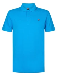 Petrol Industries Poloshirt 'Dolphin' himmelblau/rot/wei