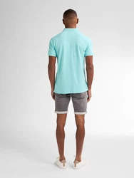 Petrol Industries Poloshirt 'Dolphin' aqua/dunkelblau/rot/weiß
