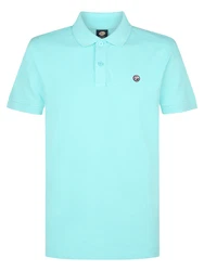 Petrol Industries Poloshirt 'Dolphin' aqua/dunkelblau/rot/weiß