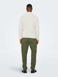 Only & Sons Pullover ONSTEGAN weiß