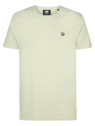 Petrol Industries Rundhalsshirt mit Logo sand