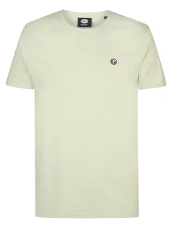 Petrol Industries Rundhalsshirt mit Logo sand