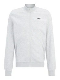 Sportsweatjacke hellgrau