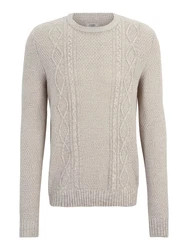 JJ Rebel Pullover JREBJOSH naturweiß