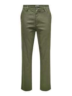 Only & Sons Hose ONSEdge oliv