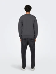ONLY & SONS Sweatshirt Ceres dunkelgrau