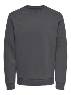 ONLY & SONS Sweatshirt Ceres dunkelgrau ONLY & SONS Sweatshirt Ceres dunkelgrau