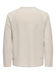 ONLY & SONS Pullover hellbeige