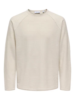 ONLY & SONS Pullover hellbeige ONLY & SONS Pullover hellbeige