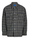 JACK & JONES JORVesterbro Hemd/Jacke hellgelb / graumeliert / schwarz / schwarzmeliert