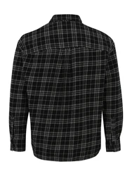 Jack & Jones Plus Hemd JORFREDERIKSBERG greige/schwarz/weiß