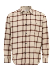 Jack & Jones Plus Hemd JORFREDERIKSBERG beige/braun
