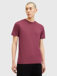 AllSaints T-Shirt 'BRACE' (GOTS) grau / beere / schwarz / weiß