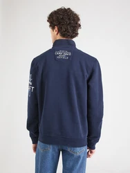 CAMP DAVID Sweatshirt blau/navy/weiß