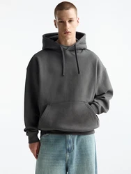 Pull&Bear Sweatshirt dunkelgrau