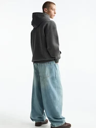Pull&Bear Sweatshirt dunkelgrau
