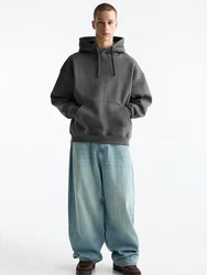 Pull&Bear Sweatshirt dunkelgrau