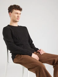 JJ Rebel Pullover JREBJOSH schwarz