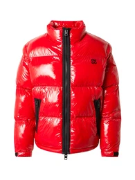 Jacke 'Biron2441' rot / schwarz
